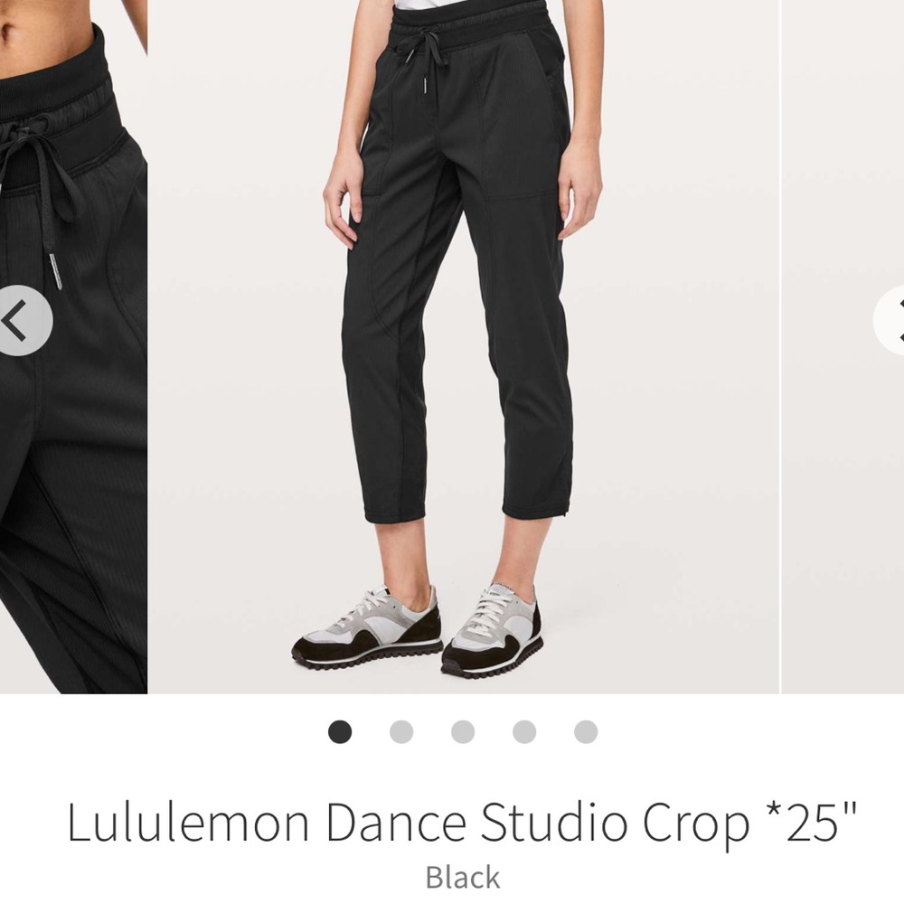 Lululemon dance studio crop